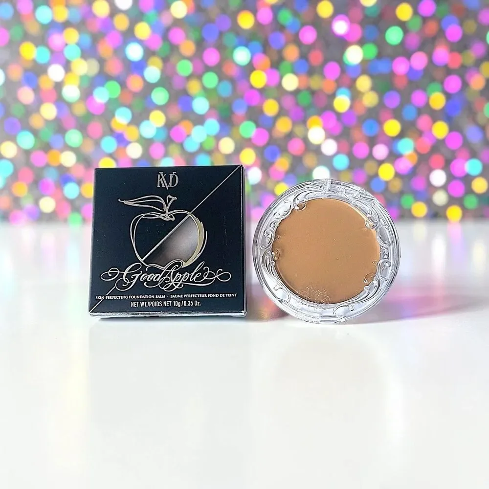 Kat Von D KVD Good Apple Skin-Perfecting Foundation Balm in Medium 051 .35oz NIB